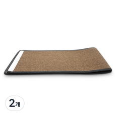 힐링타임 갈가리 쇼파 스크래쳐 리필용, 베이지, 2개