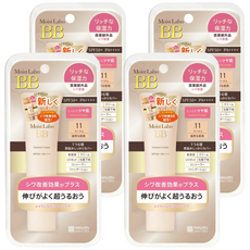 MEISHOKU 明色 MoistLabo保濕遮瑕精華BB霜 SPF50+ PA++++, 高遮瑕, 高持妝, 高耐汗, 11自然, 30g, 4條