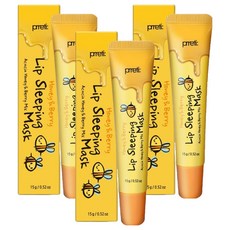Prreti 晚安唇膜 保濕/護理潤唇膏, 蜂蜜莓果, 15g, 3個