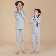 보누맘 아동용 웜히트텍 발열 실내복 상하세트