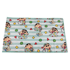 Shinchan 蠟筆小新 運動吸汗降溫勁酷涼感巾 30x100cm, 歡樂夏日 綠色 + 白色, 1個