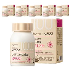 Vfood 韓國益力多鎂 800mg, 60顆, 6個