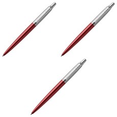 派克大衣 NEW Color Joter CT 圓珠筆, 肯辛頓紅, 3個