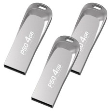 PLEIGO USB 메모리 P50, 4GB, 3개