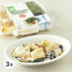 프레시밀 베이컨 시금치 크림파케리 3인분, 635g, 3개