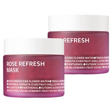 ISOI 伊所愛 保加利亞玫瑰煥白水洗面膜 80g, 1罐, 2罐