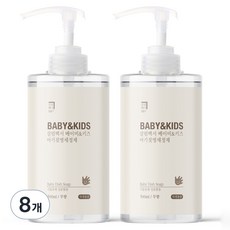 Homekeeping 嬰幼兒奶瓶清潔液 無香, 500ml, 8瓶