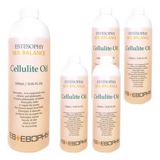 Estesophy Cellulite草本按摩油, 5個, 1L