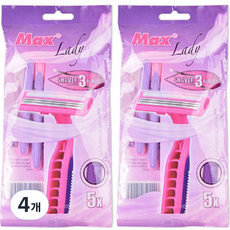 Y.S. Gentle 女士身體剃須刀, 4個, 5入