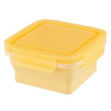 HOUSUXI 舒希 正方形矽膠折折盒, 1入, 1個