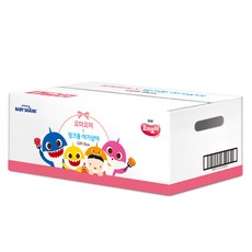 Maeil 每日 碰碰狐鯊魚寶寶迷你爆米花組 3種口味, 玉米口味+起司口味+草莓優格口味, 8包