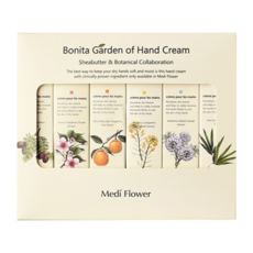 MediFlower 濟州島經典香氛禮盒 Bonita Garden護手霜 乳木果油植物合作 75ml, 2組