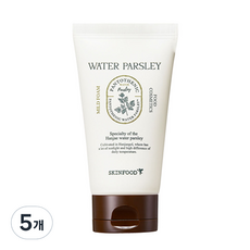 스킨푸드 판토테닉 워터 파슬리 마일드폼, 5개, 150ml