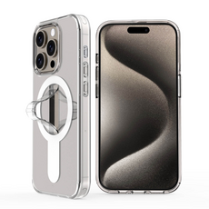 유니 맥세이프 호환 마그네틱 3 in 1 핑거 스트랩 거치대 휴대폰 케이스