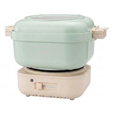 Kinyo 雙電壓多功能隨行鍋 綠色, BP-095