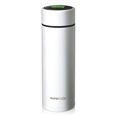 Nuby 智能顯溫不鏽鋼保溫瓶, 白色, 1入