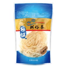 戀戀蚵仔寮 白魷魚絲 台灣產, 120g, 1包