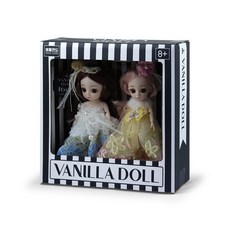 ADLE LAND Vanilla Doll球形關節娃娃2件組 茉莉花, 混色, 16厘米