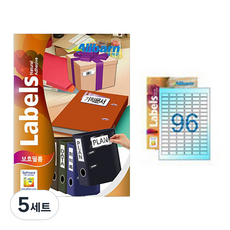 올바른라벨 보호필름 6X16, 96칸, 125개