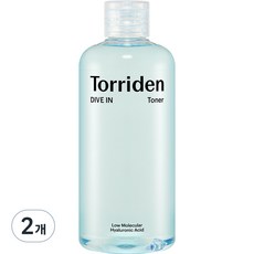 토리든 다이브인 저분자 히알루론산 토너, 300ml, 2개