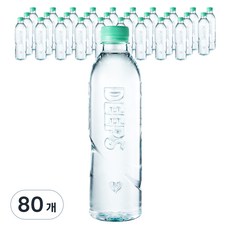 딥스 해양심층수 에코그린 무라벨, 500ml, 80개