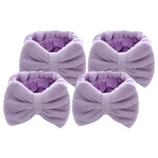 克萊爾洗臉帶, 4個, 紫紅色