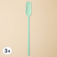 이지실리 스퀘어 실리콘 다용도 티 버터 잼스푼, 민트, 3개 민트, 3개