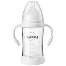 Agabang 安全母乳喂養玻璃瓶 240ml, 單色, 1個