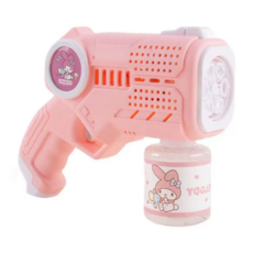 Sanrio 三麗鷗 兒童玩具泡泡槍, 1個, 粉色