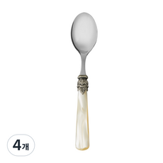 EME 나폴레옹 커트러리 테이블스푼, 펄 아이보리, 단품, 4개