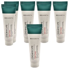 BEAUSTA CICA 積雪草乳霜 50ml, 舒緩敏感乾燥肌膚, 6條