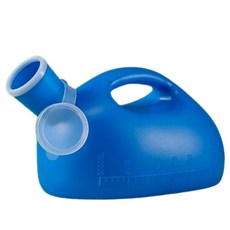 Simply Dam男士防刮尿壺 3000ml, 藍色, 1個