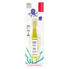 래디어스 토츠 2단계 유아용 칫솔, 옐로우, 1개입, 1개