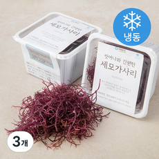 해맑은번영 간편한 세모가사리 2p (냉동), 100g, 3개