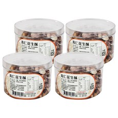 吉時饌 青仁花生酥 台灣製造, 240g, 4罐