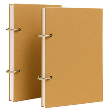 LiveOn 厚內頁線圈式高級素描本, 2個, 75張, A4