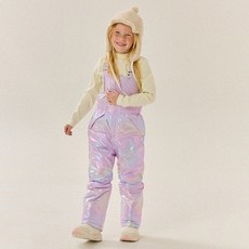 Riebello 女童吊帶Holo雪褲