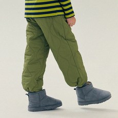 OWLEYBARN 童款冬季絎縫保暖鋪棉長褲