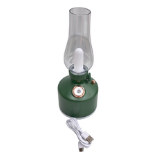 復古加濕小夜燈 綠色 25-002-GN