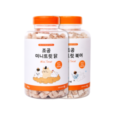 조공 반려동물 미니트릿 동결건조 간식, 130g, 1세트