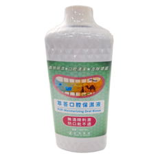 nano 翰強 速口舒萃荅口腔保濕液 500ml, 高效保濕, 口腔清潔, 去除壞菌, 無酒精刺激, 台灣製造, 1瓶