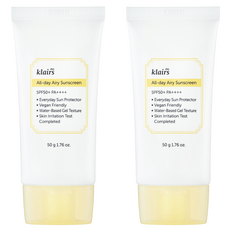 클레어스 올 데이 에어리 선크림 SPF50+ PA++++, 50g, 2개