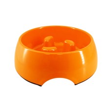 SUPER 休普 慢食碗 柱狀設計延緩進食 止滑, 顏色隨機, 1個