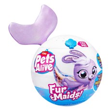 ZURU 彩虹角角兒 3歲以上, 軟萌人魚 多色, 1個, 17cm