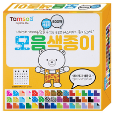 TAMSAA 色紙 多色, 60色, 500張, 500張