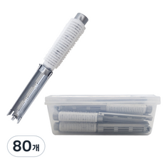 GREAGER 髮根燙髮捲, 80個, 灰色