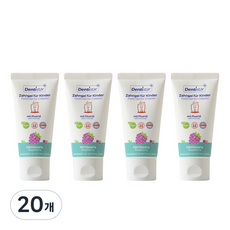 Dentista Baby 低氟牙膏覆盆子, 20個, 60ml