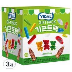 비달 기프트팩, 870g, 3개