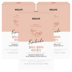 할리스 콤부차 피치 딸기, 5g, 20개입, 3개