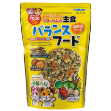 PetBest 自然派倉鼠主食飼料 黃色, 450g, 1包